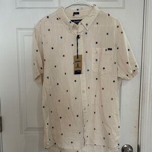 NWT Chubbies The All Stars No Stripes (resort weave Friday shirt) XL